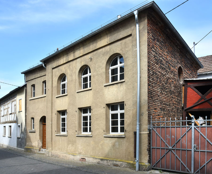 Vorderansicht der Ehemaligen Synagoge Schupbach